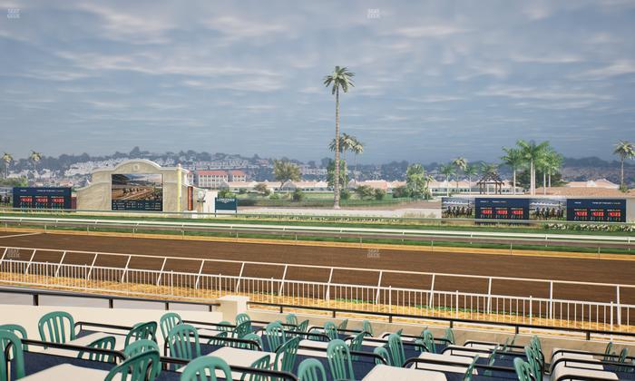 Del Mar Thoroughbred Club - Section Clubhouse Terrace Lvl 2 Tbl 510 Seat View
