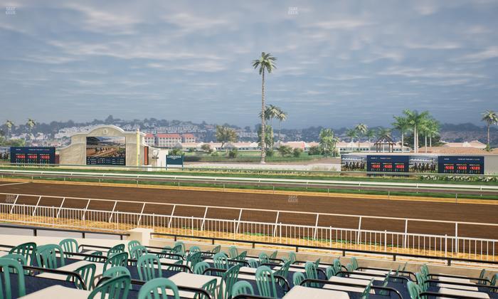 Del Mar Thoroughbred Club - Section Clubhouse Terrace Lvl 2 Tbl 511 Seat View