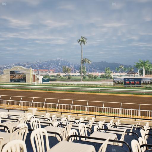 Del Mar Thoroughbred Club - Section Clubhouse Terrace Lvl 2 Tbl 511 Seat View