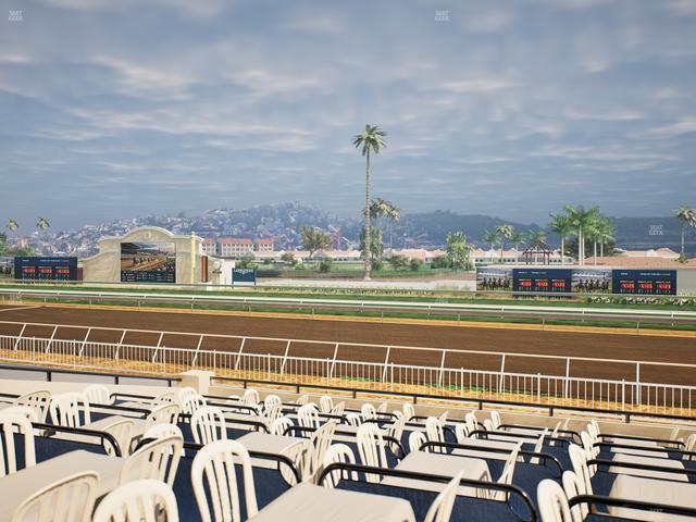 Del Mar Thoroughbred Club - Section Clubhouse Terrace Lvl 2 Tbl 511 Seat View