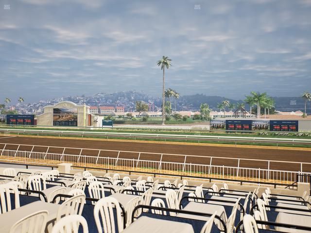 Del Mar Thoroughbred Club - Section Clubhouse Terrace Lvl 2 Tbl 512 Seat View
