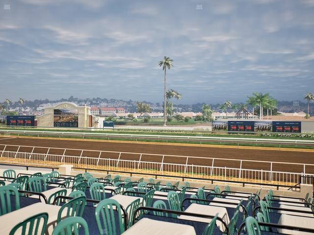 Del Mar Thoroughbred Club - Section Clubhouse Terrace Lvl 2 Tbl 512 Seat View