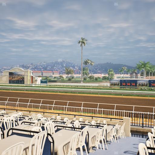 Del Mar Thoroughbred Club - Section Clubhouse Terrace Lvl 2 Tbl 513 Seat View