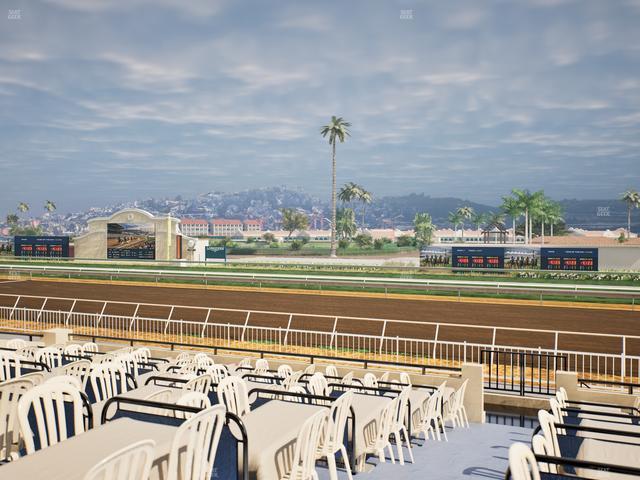 Del Mar Thoroughbred Club - Section Clubhouse Terrace Lvl 2 Tbl 513 Seat View