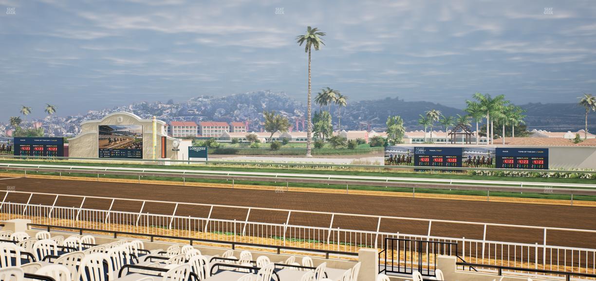 Del Mar Thoroughbred Club - Section Clubhouse Terrace Lvl 2 Tbl 514 Seat View