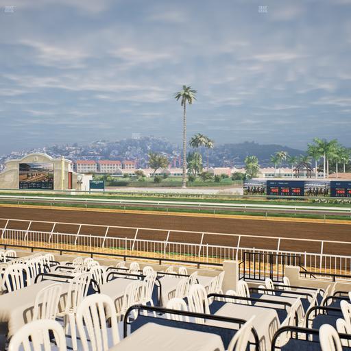 Del Mar Thoroughbred Club - Section Clubhouse Terrace Lvl 2 Tbl 514 Seat View
