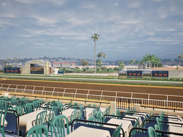 Del Mar Thoroughbred Club - Section Clubhouse Terrace Lvl 2 Tbl 514 Seat View