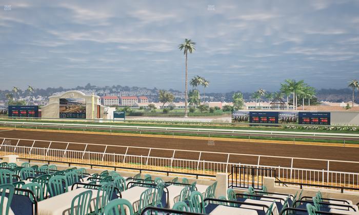 Del Mar Thoroughbred Club - Section Clubhouse Terrace Lvl 2 Tbl 514 Seat View
