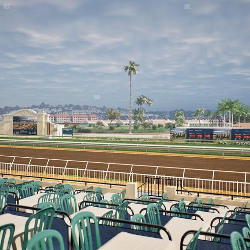 Del Mar Thoroughbred Club - Section Clubhouse Terrace Lvl 2 Tbl 515 Seat View