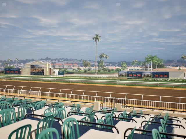 Del Mar Thoroughbred Club - Section Clubhouse Terrace Lvl 2 Tbl 515 Seat View