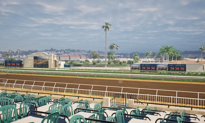 Del Mar Thoroughbred Club - Section Clubhouse Terrace Lvl 2 Tbl 515 Seat View