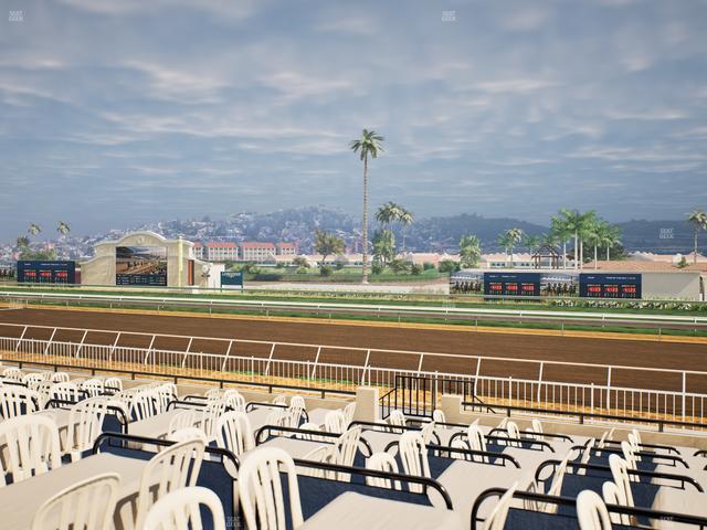 Del Mar Thoroughbred Club - Section Clubhouse Terrace Lvl 2 Tbl 515 Seat View