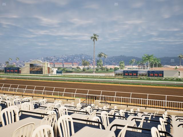 Del Mar Thoroughbred Club - Section Clubhouse Terrace Lvl 2 Tbl 516 Seat View