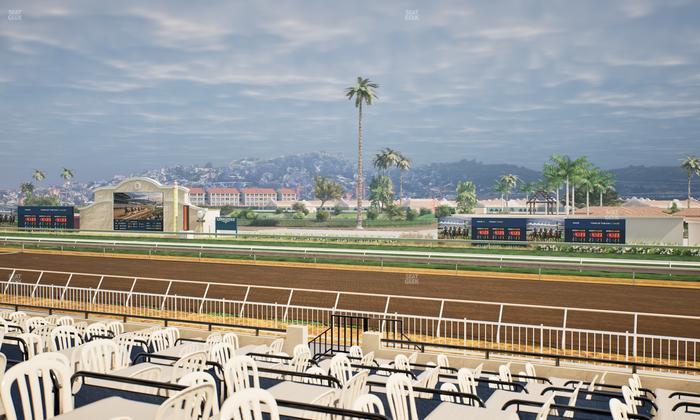 Del Mar Thoroughbred Club - Section Clubhouse Terrace Lvl 2 Tbl 516 Seat View