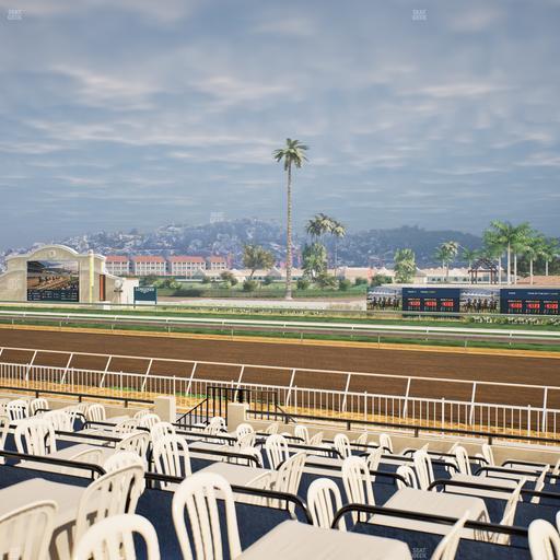 Del Mar Thoroughbred Club - Section Clubhouse Terrace Lvl 2 Tbl 517 Seat View