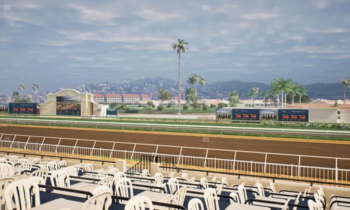 Del Mar Thoroughbred Club - Section Clubhouse Terrace Lvl 2 Tbl 517 Seat View