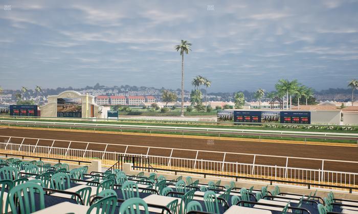 Del Mar Thoroughbred Club - Section Clubhouse Terrace Lvl 2 Tbl 518 Seat View