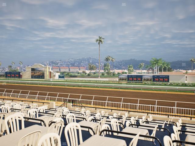 Del Mar Thoroughbred Club - Section Clubhouse Terrace Lvl 2 Tbl 518 Seat View