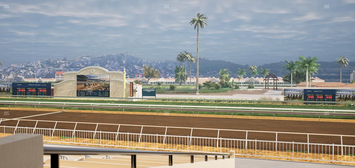 Del Mar Thoroughbred Club - Section Clubhouse Terrace Lvl 2 Tbl 601 Seat View