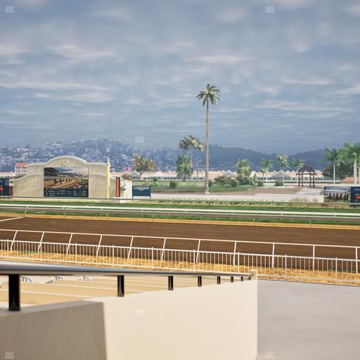 Del Mar Thoroughbred Club - Section Clubhouse Terrace Lvl 2 Tbl 601 Seat View