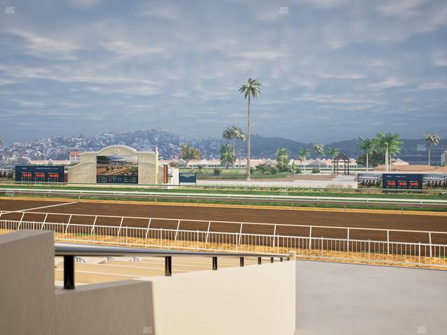 Del Mar Thoroughbred Club - Section Clubhouse Terrace Lvl 2 Tbl 601 Seat View