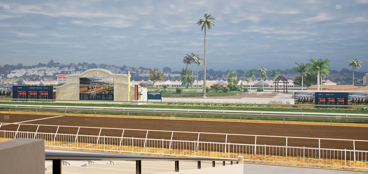 Del Mar Thoroughbred Club - Section Clubhouse Terrace Lvl 2 Tbl 601 Seat View