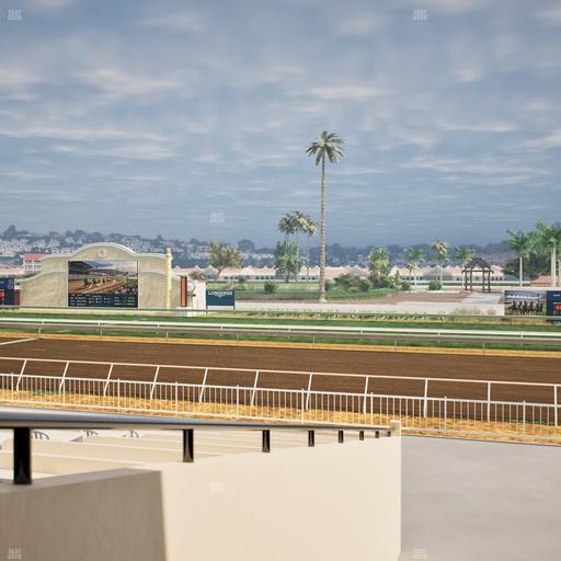 Del Mar Thoroughbred Club - Section Clubhouse Terrace Lvl 2 Tbl 601 Seat View