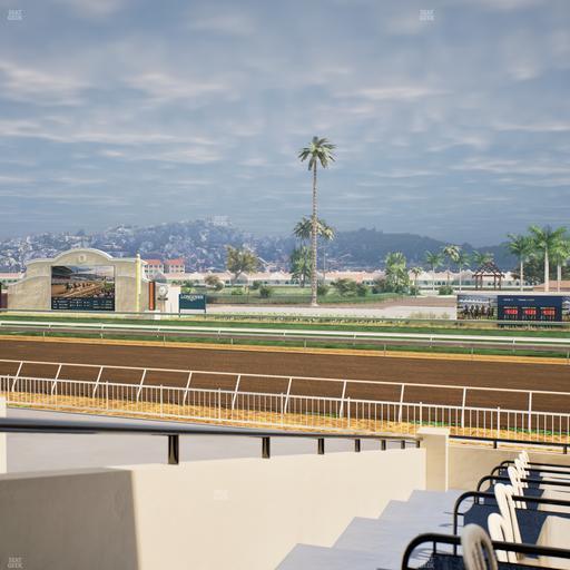 Del Mar Thoroughbred Club - Section Clubhouse Terrace Lvl 2 Tbl 607 Seat View