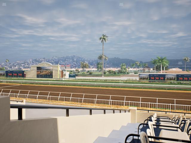 Del Mar Thoroughbred Club - Section Clubhouse Terrace Lvl 2 Tbl 607 Seat View