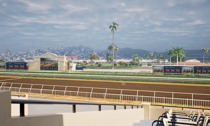 Del Mar Thoroughbred Club - Section Clubhouse Terrace Lvl 2 Tbl 607 Seat View