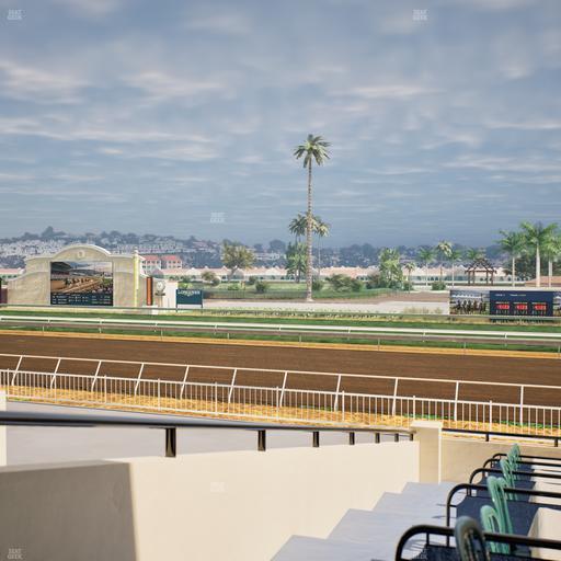 Del Mar Thoroughbred Club - Section Clubhouse Terrace Lvl 2 Tbl 607 Seat View