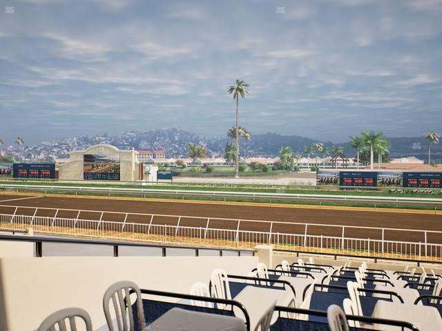 Del Mar Thoroughbred Club - Section Clubhouse Terrace Lvl 2 Tbl 608 Seat View