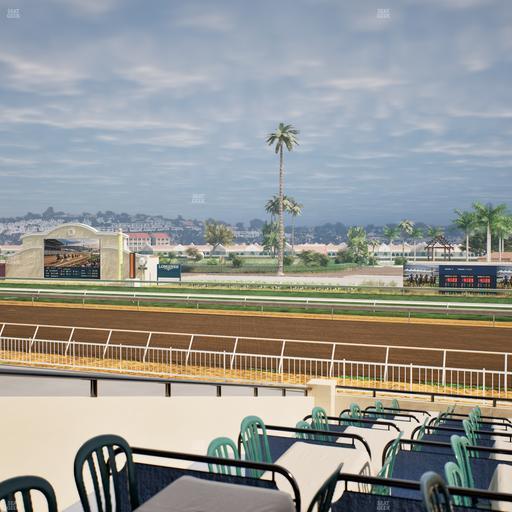 Del Mar Thoroughbred Club - Section Clubhouse Terrace Lvl 2 Tbl 608 Seat View
