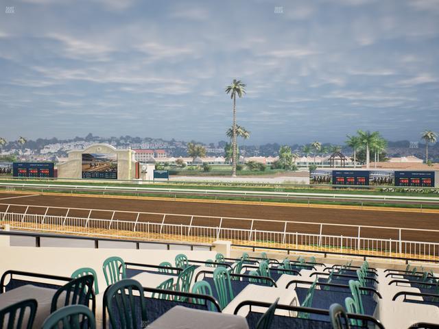 Del Mar Thoroughbred Club - Section Clubhouse Terrace Lvl 2 Tbl 609 Seat View