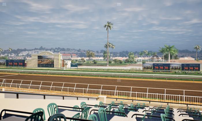 Del Mar Thoroughbred Club - Section Clubhouse Terrace Lvl 2 Tbl 609 Seat View