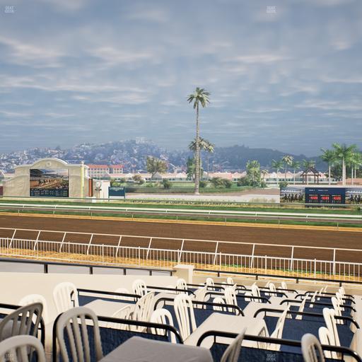 Del Mar Thoroughbred Club - Section Clubhouse Terrace Lvl 2 Tbl 609 Seat View