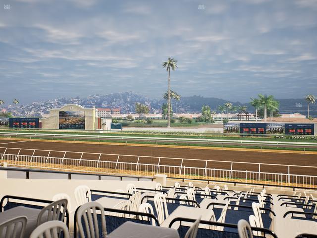 Del Mar Thoroughbred Club - Section Clubhouse Terrace Lvl 2 Tbl 609 Seat View