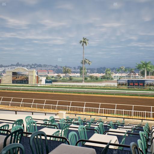Del Mar Thoroughbred Club - Section Clubhouse Terrace Lvl 2 Tbl 610 Seat View