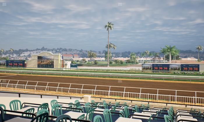 Del Mar Thoroughbred Club - Section Clubhouse Terrace Lvl 2 Tbl 610 Seat View