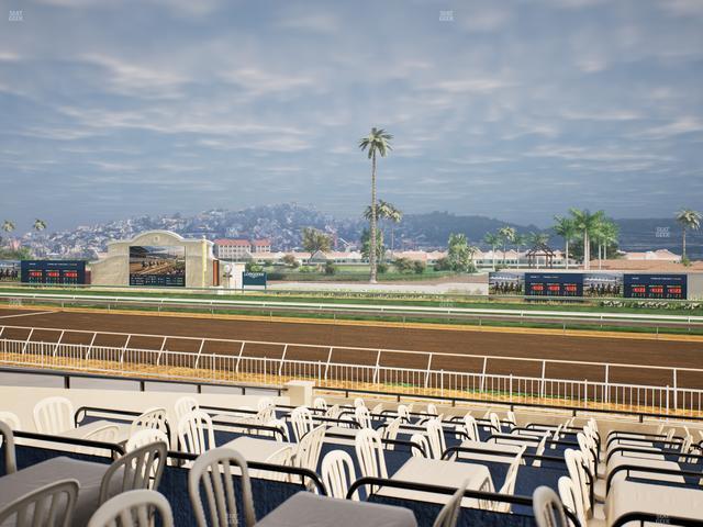 Del Mar Thoroughbred Club - Section Clubhouse Terrace Lvl 2 Tbl 610 Seat View