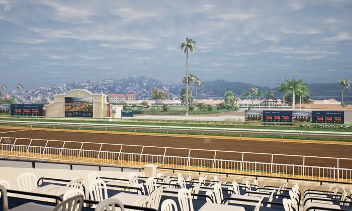 Del Mar Thoroughbred Club - Section Clubhouse Terrace Lvl 2 Tbl 610 Seat View
