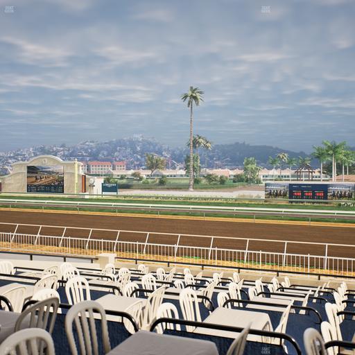 Del Mar Thoroughbred Club - Section Clubhouse Terrace Lvl 2 Tbl 611 Seat View
