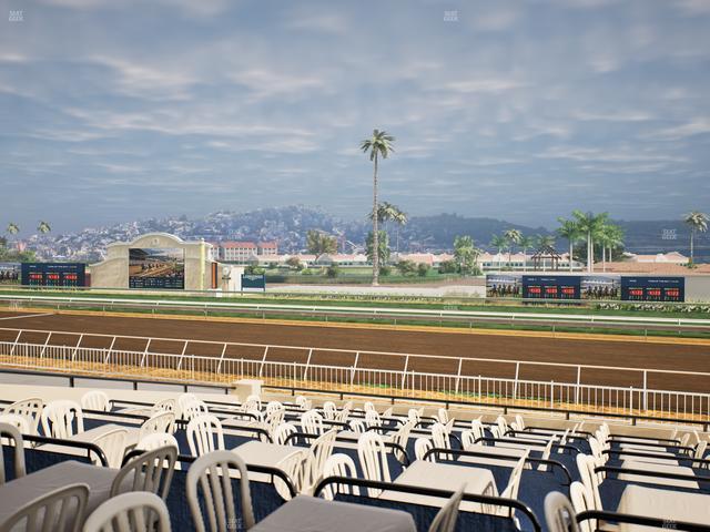 Del Mar Thoroughbred Club - Section Clubhouse Terrace Lvl 2 Tbl 611 Seat View