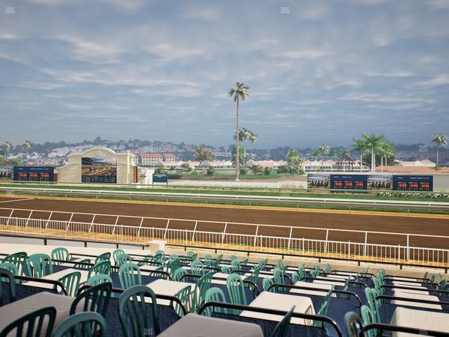 Del Mar Thoroughbred Club - Section Clubhouse Terrace Lvl 2 Tbl 611 Seat View