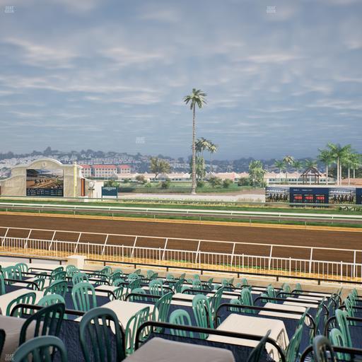 Del Mar Thoroughbred Club - Section Clubhouse Terrace Lvl 2 Tbl 612 Seat View