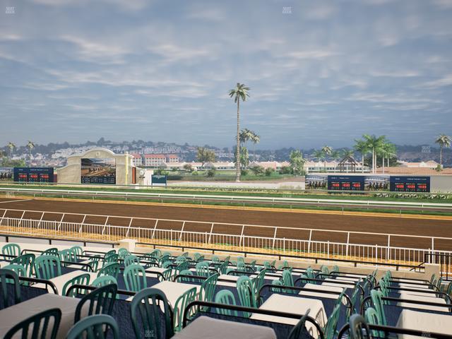 Del Mar Thoroughbred Club - Section Clubhouse Terrace Lvl 2 Tbl 612 Seat View