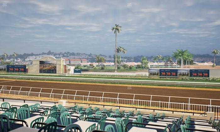 Del Mar Thoroughbred Club - Section Clubhouse Terrace Lvl 2 Tbl 612 Seat View
