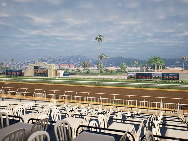 Del Mar Thoroughbred Club - Section Clubhouse Terrace Lvl 2 Tbl 612 Seat View