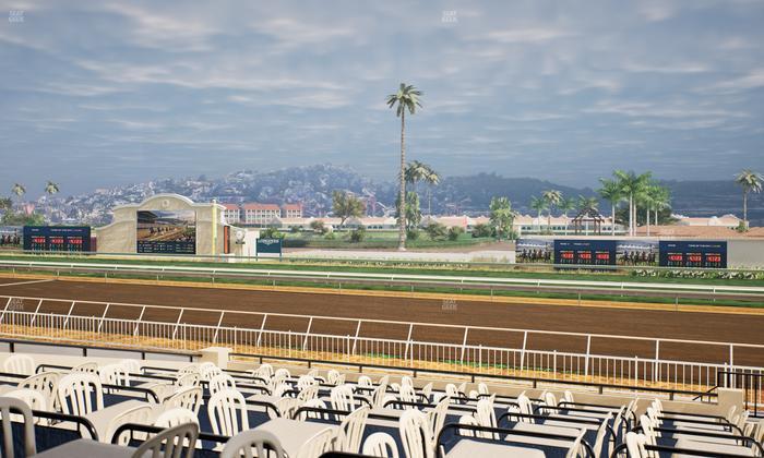 Del Mar Thoroughbred Club - Section Clubhouse Terrace Lvl 2 Tbl 612 Seat View