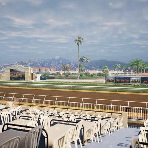 Del Mar Thoroughbred Club - Section Clubhouse Terrace Lvl 2 Tbl 613 Seat View